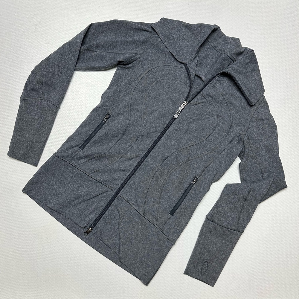 Vintage Lululemon Define Jacket in Heathered Gray Size 6? EUC